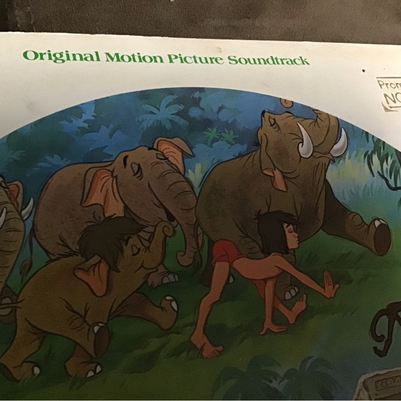 DISNEY RECORD   JungleBook record … picture disc .. motion picture soundtrack - Picture 9 of 15